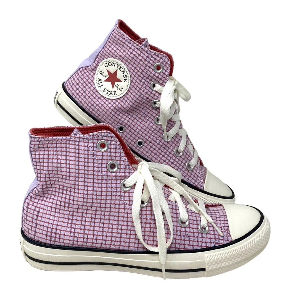 Converse Chuck Taylor High Top Canvas Violet Women's Size Sneakers A05129F - Picture 1 of 9